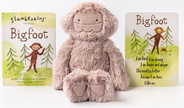 Slumberkins Kin Bundle - Bigfoot - Antique Rose (Self Esteem)
