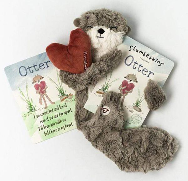 Slumberkins Snuggler Bundle - Otter - Pebble (Family Bonding)