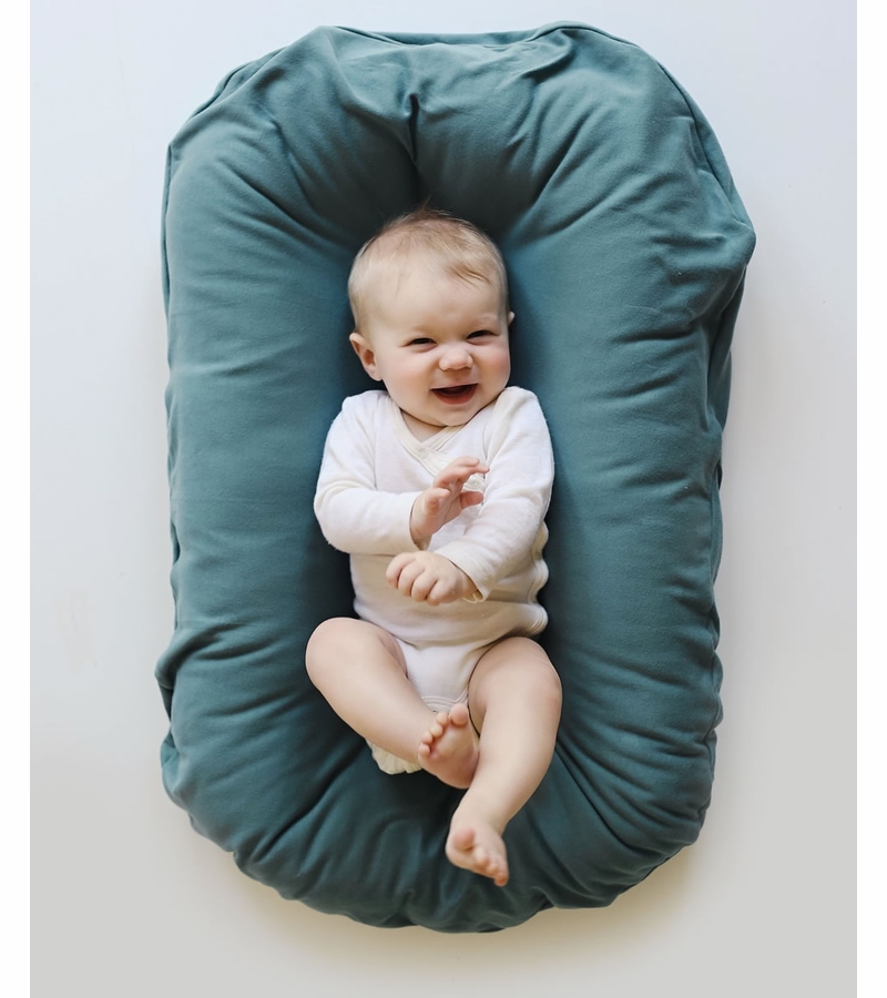 Snuggle Me Organic Lounger & Cover Moss