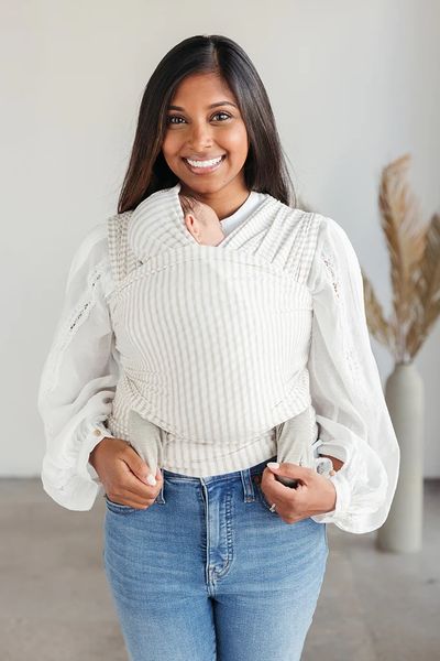 Solly Baby Wrap - Driftwood Stripe