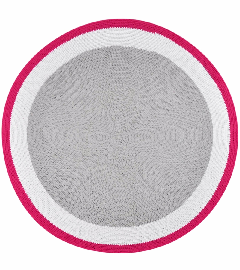 Spot On Square Trio Rug Pink