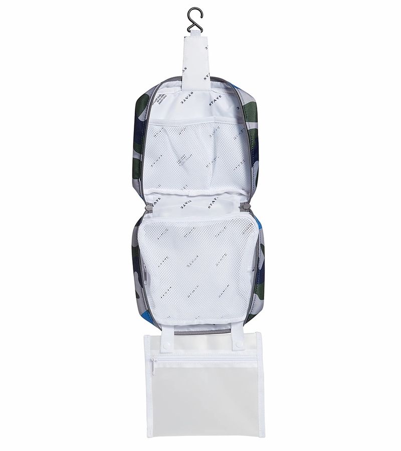 State Bags Bensen Toiletry Kit Camo