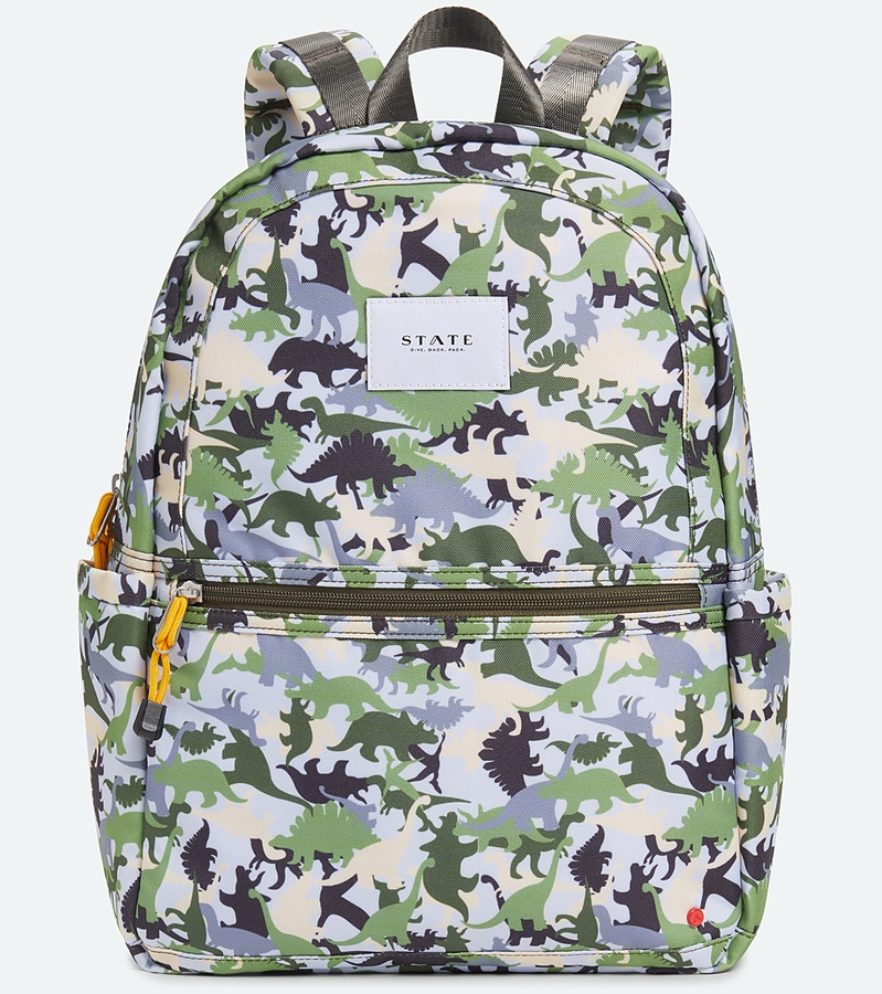 State Bags Kane Backpack Diaper Bag Dinoflage