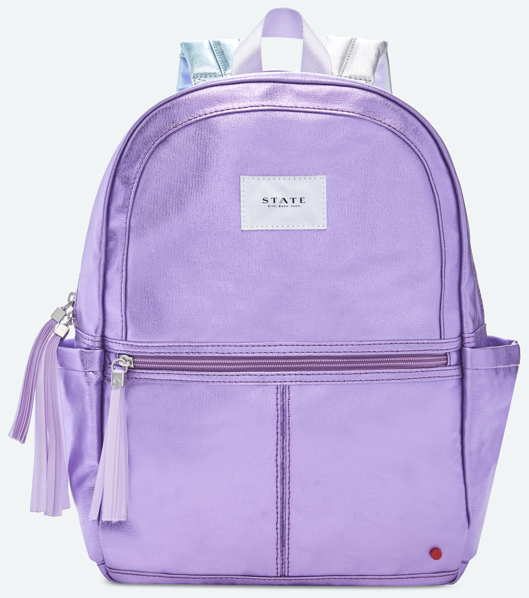 State Bags Kane Kids Backpack Purple Multi