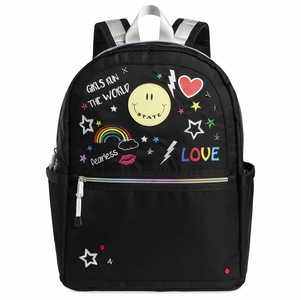 State Bags Kane Kids Double Pocket Backpack - Girl Power