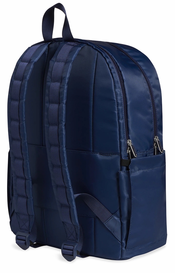 State Bags Kane Kids Large Backpack Blue Chevron Puffer