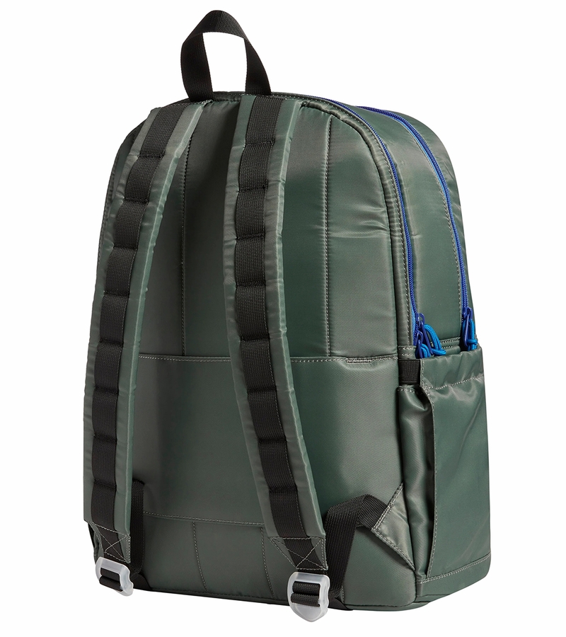 State Bags Kane Kids Large Backpack Metallic Puffer Checkerboard