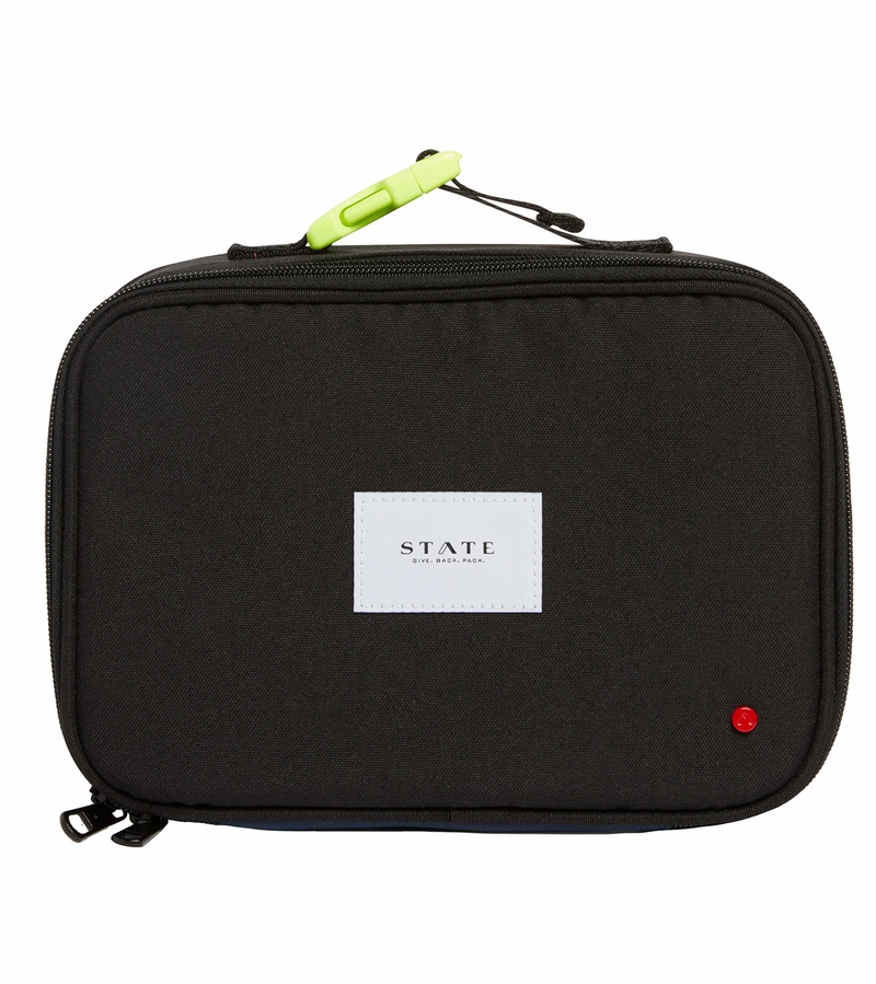 State Bags Rodgers Lunch Box Black