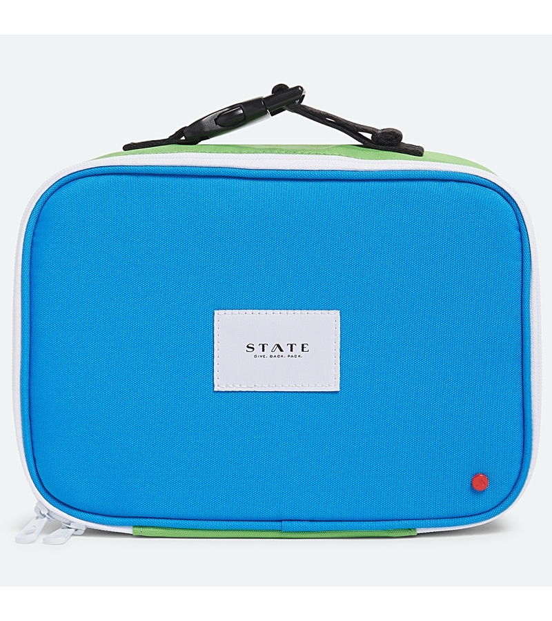 State Bags Rodgers Lunch Box Black/Green