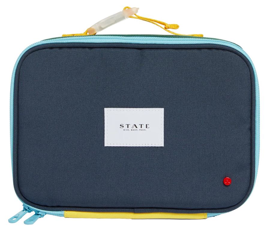 State Bags Rodgers Lunch Box Green / Navy