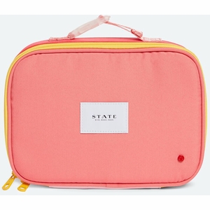 State Bags Rodgers Lunch Box - Pink/Mint