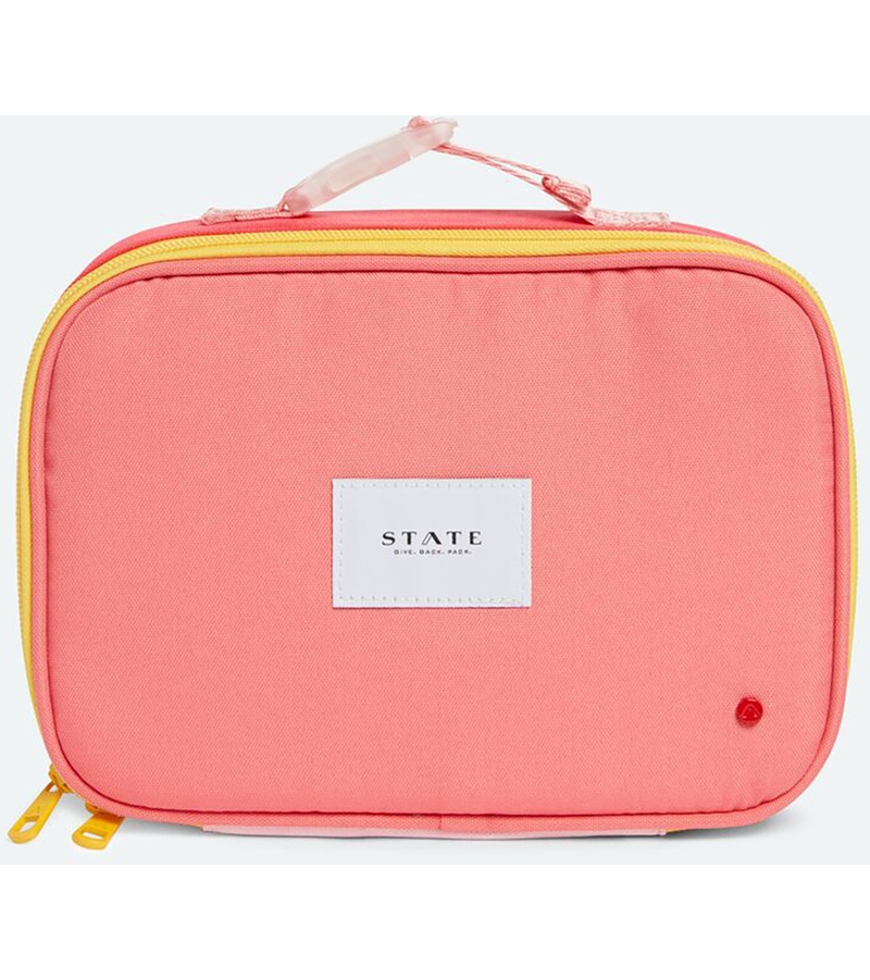 State Bags Rodgers Lunch Box Pink/Mint