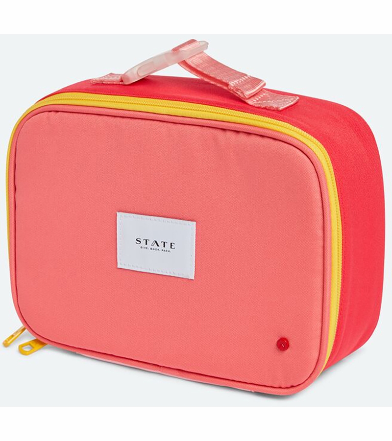 State Bags Rodgers Lunch Box Pink/Mint