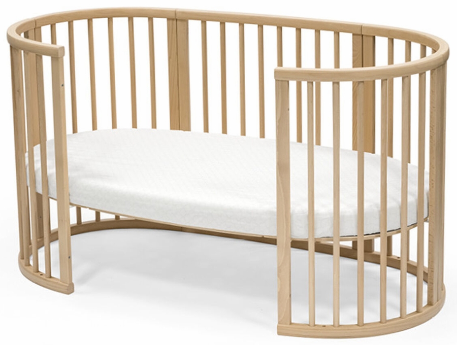 Stokke 2023 Sleepi Bed Fitted Sheet Fans Grey