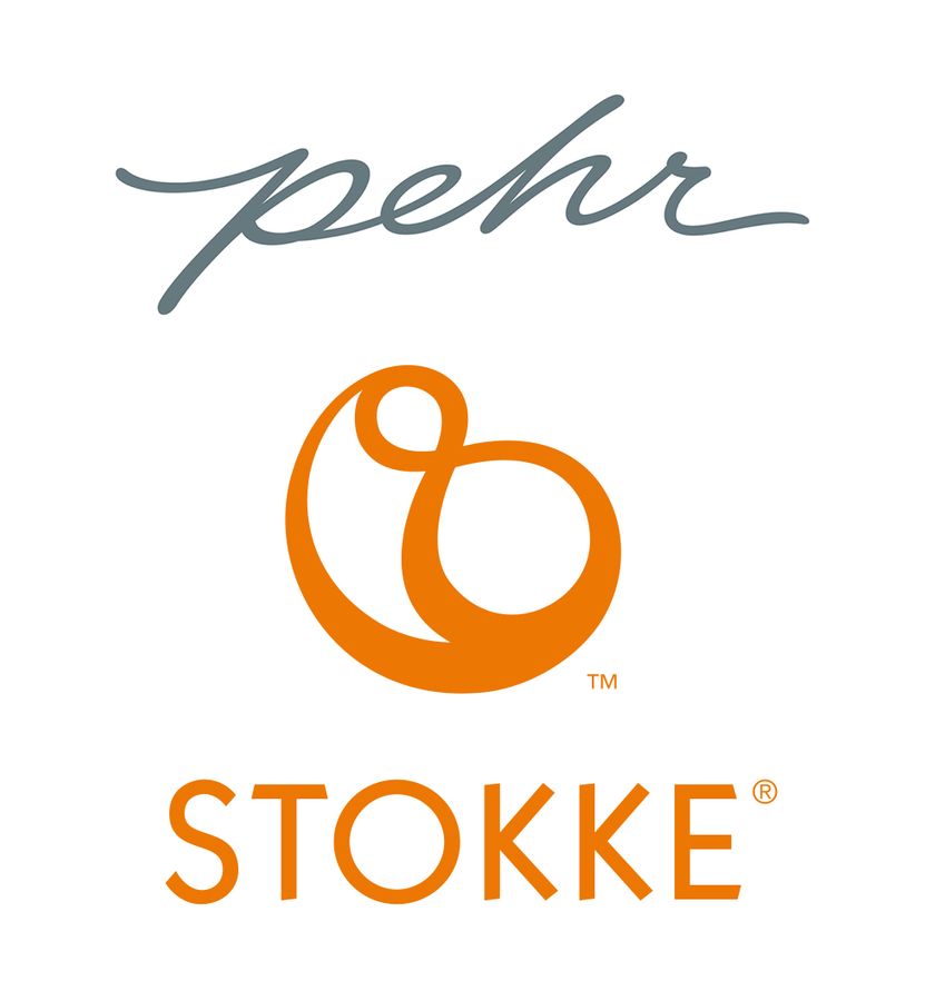 Stokke 2023 Sleepi Mini Bed Skirt by Pehr Blush