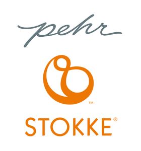 Stokke 2023 Sleepi Mini Bed Skirt by Pehr - Blush