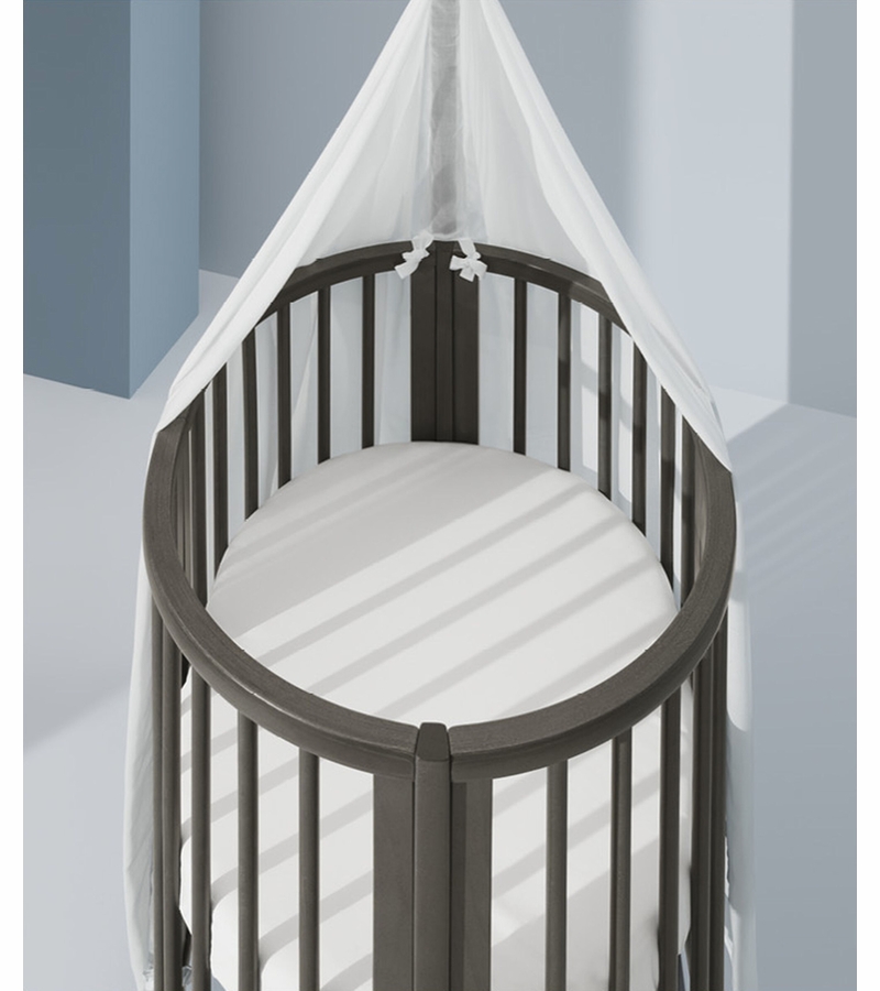 Stokke 2023 Sleepi Mini Crib Bundle Hazy Grey