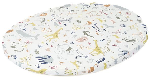 Stokke 2023 Sleepi Mini Fitted Sheet by Pehr - In the Wild