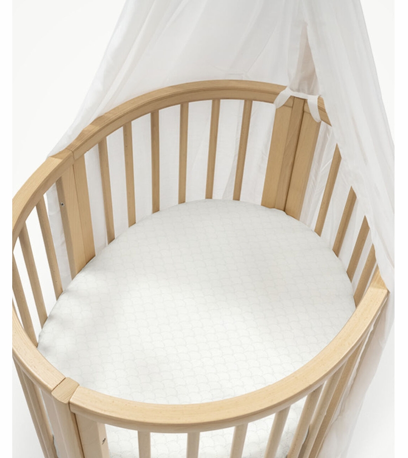 Stokke 2023 Sleepi Mini Fitted Sheet Fans Grey