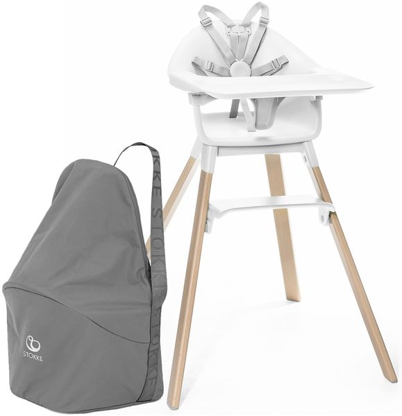 Stokke Clikk High Chair Travel Bundle - White