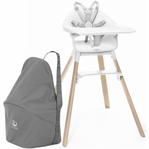 Stokke Clikk High Chair Travel Bundle - White