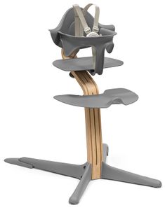 Stokke Nomi High Chair - Oak / Grey
