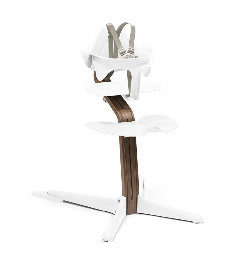 Stokke Nomi High Chair Walnut / White