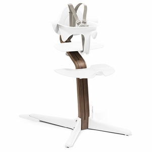 Stokke Nomi High Chair - Walnut / White