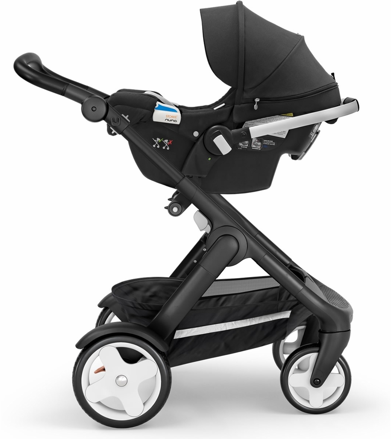 Stokke Pipa by Nuna Lightweight Infant Car Seat Black