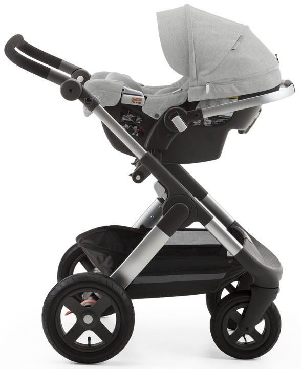 Stokke Pipa Infant Car Seat by Nuna Grey Melange