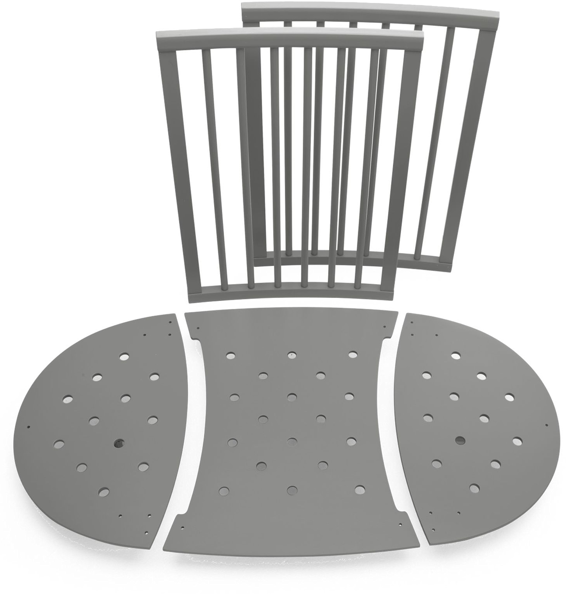 Stokke Sleepi Bed Extensions, Mini to Crib Conversion Storm Grey