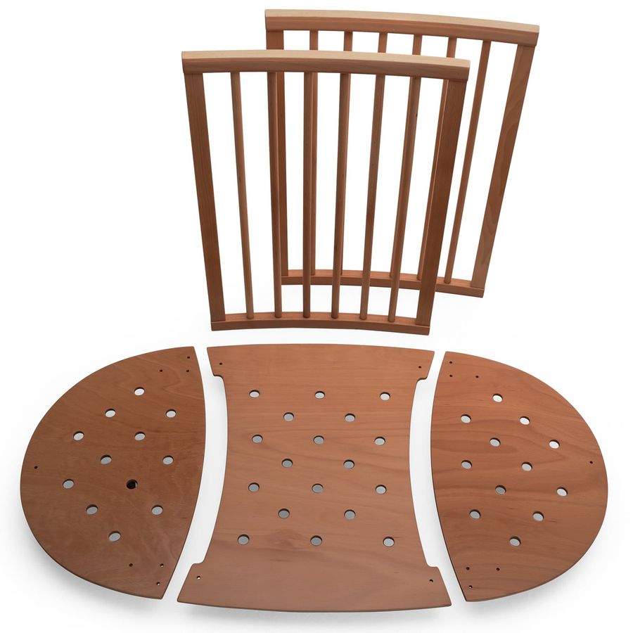 Stokke Sleepi Bed Extensions, Mini to Crib Conversion Walnut Brown