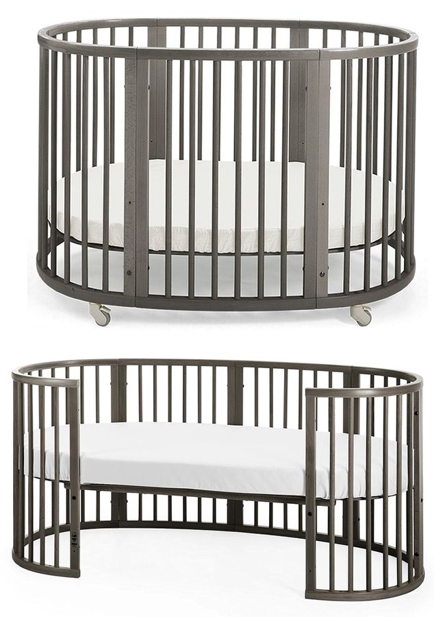 Stokke Sleepi Crib to Junior Bed Complete Bundle Hazy Grey