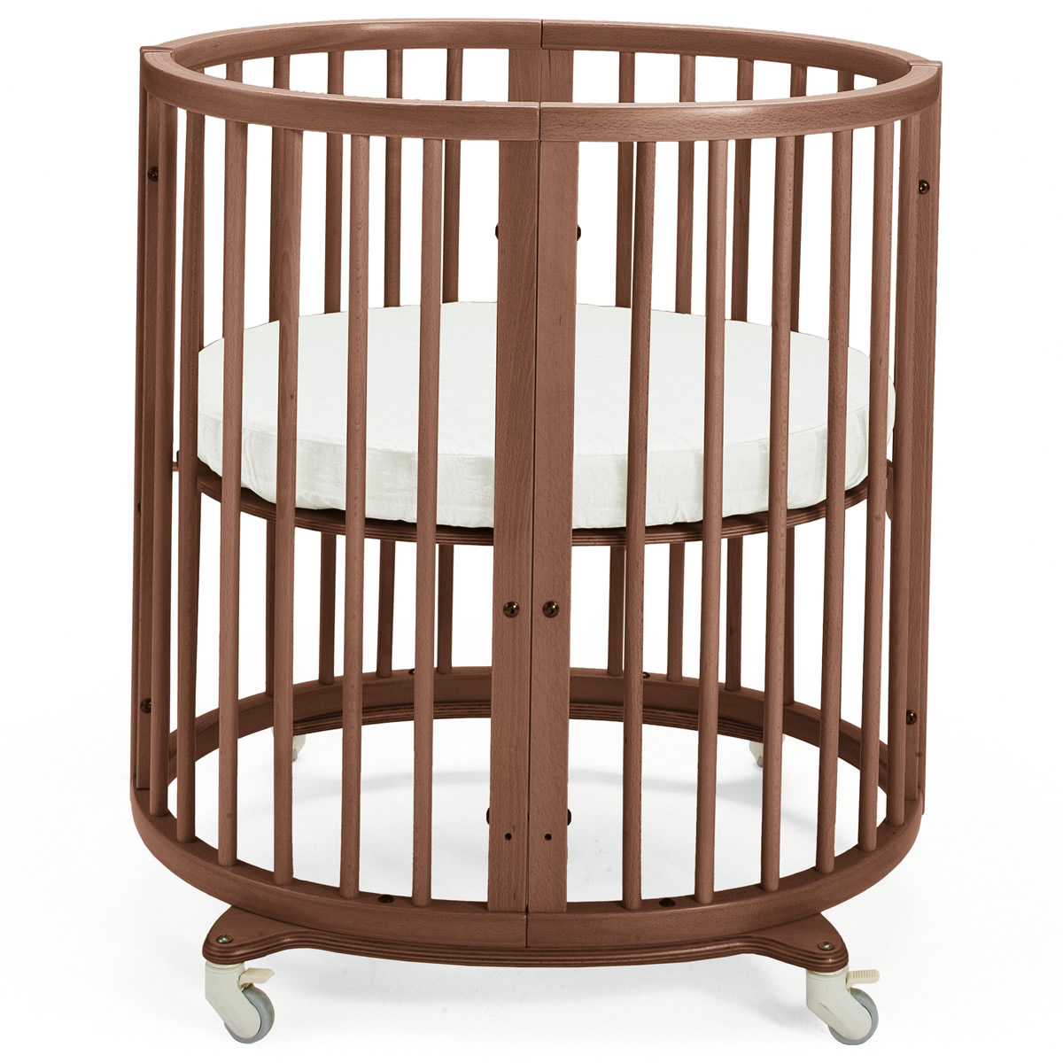 Stokke Sleepi Mini Crib Bundle Walnut Brown