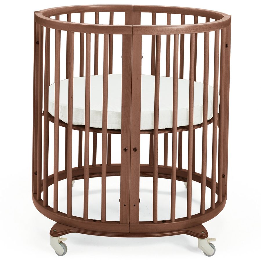 Stokke Sleepi Mini Crib Bundle Walnut Brown