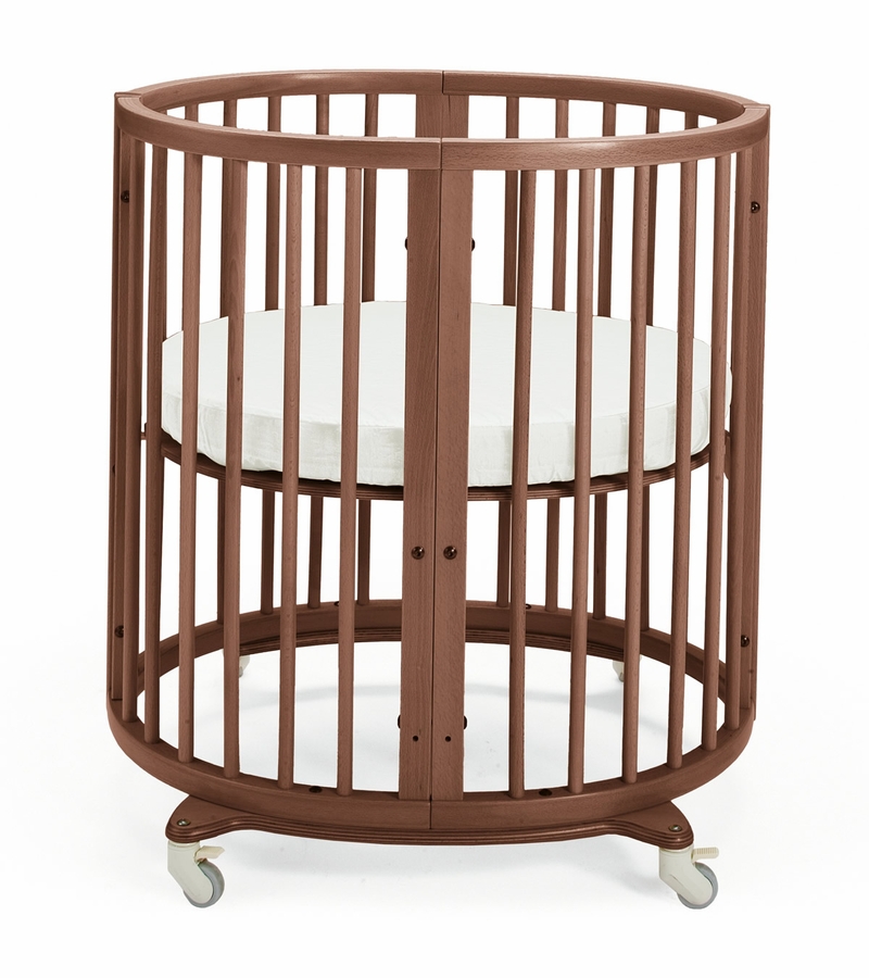 Stokke Sleepi Mini Crib Bundle Walnut Brown