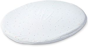 Stokke Sleepi Mini V2 Fitted Sheet by Pehr - Rainbow Dot
