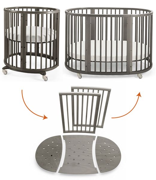 Stokke Sleepi Mini to Crib Complete Bundle Hazy Grey