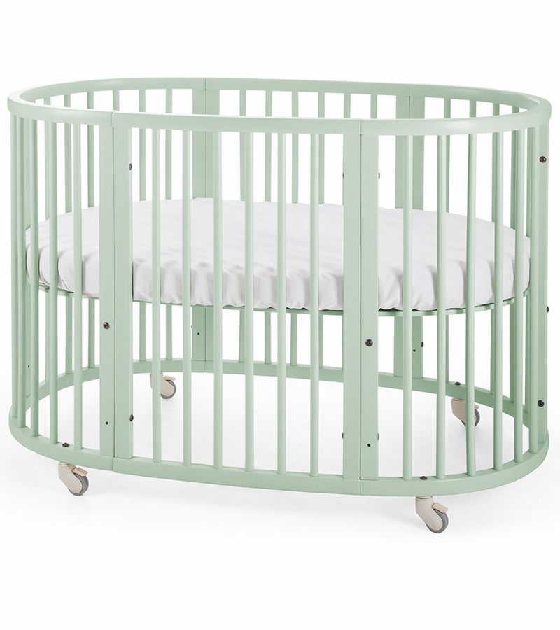 Stokke Sleepi Mini to Crib Complete Bundle Mint Green