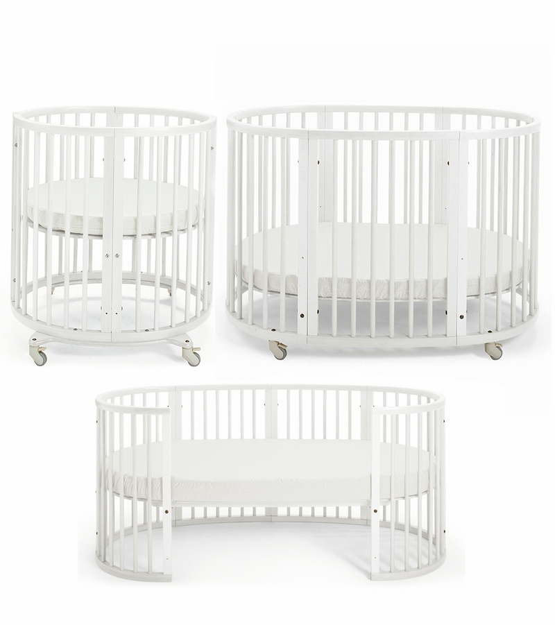 Stokke Sleepi Mini to Crib to Junior Bed Complete Bundle White