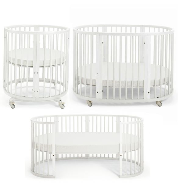 Stokke Sleepi Mini to Crib to Junior Bed Complete Bundle White