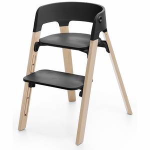 Stokke Steps Chair - Natural / Black