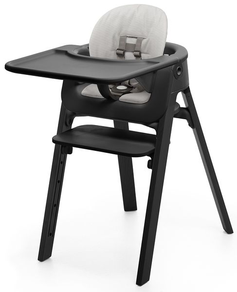 Stokke Steps Complete High Chair - Black/Black/Grey