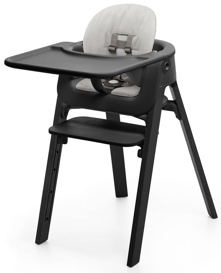 Stokke Steps Complete High Chair Black/Black/Grey