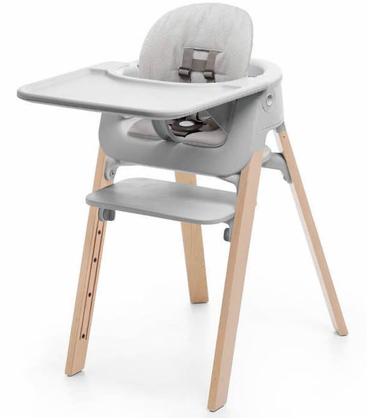 Stokke Steps Complete High Chair Grey/Natural/Grey