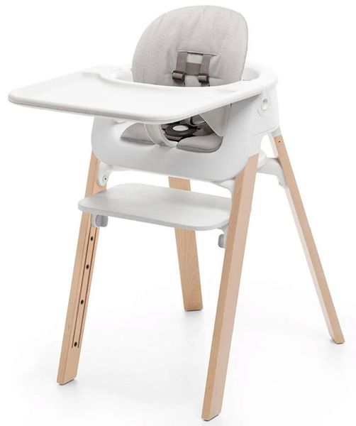 Stokke Steps Complete High Chair White/Natural/Grey