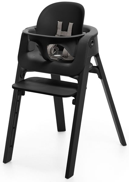 Stokke Steps High Chair - Black/Black