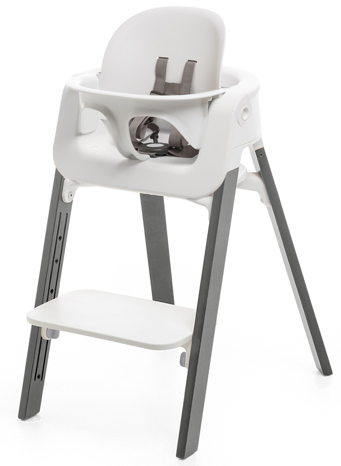 Stokke Steps High Chair White/Storm Grey