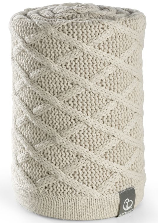 Stokke Stroller Blanket Cable Cream