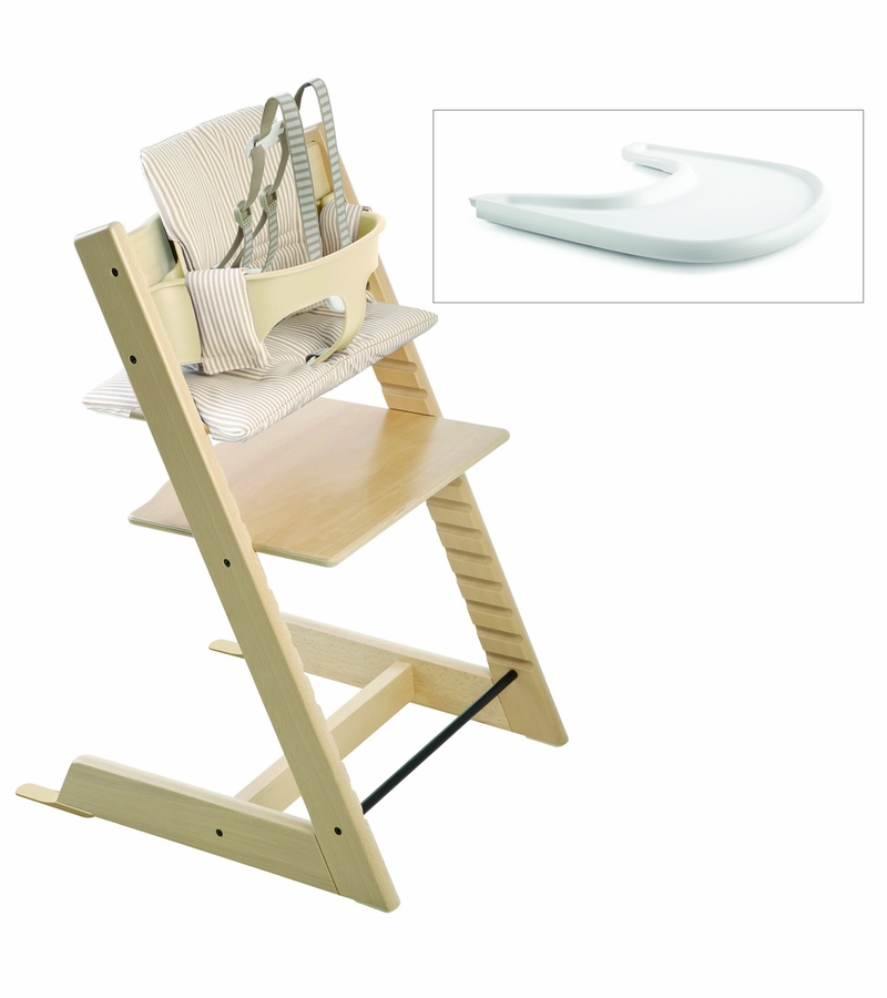 Stokke Tripp Trapp Complete High Chair Natural/Beige Stripe